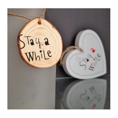 Kunst van het logo van citylodge Stay A While Zwolle